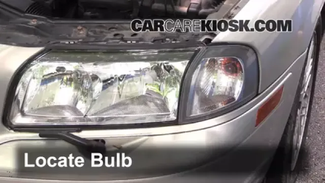 2002 Volvo S80 2.9 2.9L 6 Cyl. Luces Luz de estacionamiento (reemplazar foco)